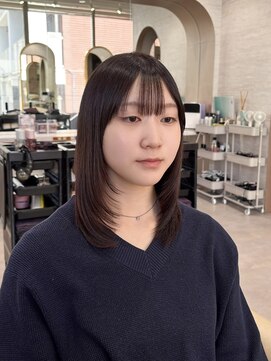 ロンドグロワール 大宮(Lond Gloire) 韓国顔周り/ハイレイヤーカット/ワンホンレイヤー/大宮