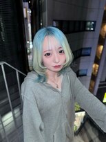 アンドソー 池袋(&so.) ハイトーンカラー/ホワイトブロンド/レイヤーカット/池袋
