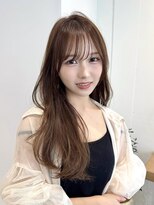 カフネ(cafne) 韓国風ナチュラルレイヤー/ナチュラルベージュ