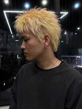 エルマーク 本山(L-MARK) ダブルカラー/ブリーチ/ミルクティー/ヘアカラー/men's