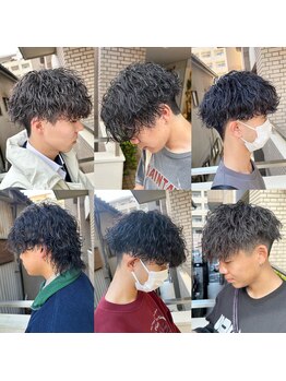 ブレイズ ザ サロン(BLAZE THE SALON)の写真/学生必見！かっこいい髪型で最高の青春を過ごそう。カッコよく決めるなら当店へ！
