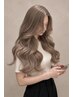 【美容院お探しの方♪】★カット+潤いカラー+保護Tr(白髪染可)¥4980