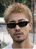 MEN'S/ハイトーン×スパイキーショート/大人ストリート