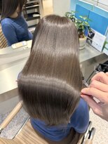 キュア 池袋(CURE)&nbsp;8トーン透明感グレージュ×髪質改善トリートメント #142