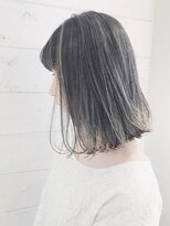 ムウ 難波(MOU)&nbsp;ボブディ_毛先パーマことりベージュウォーターフォール