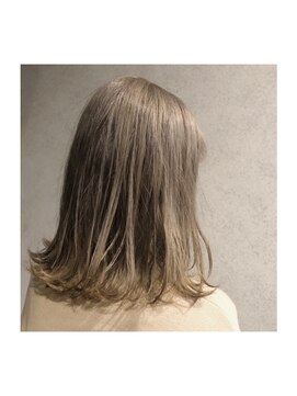 ヘアサロンエム 渋谷店(HAIR SALON M) 外ハネボブ/アッシュブラウン/ネオウルフ/デザインカラー