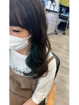 フレンズ 平岡店(friend's) 【札幌平岡　デザインカラー(インナーカラー)】　千葉奈美子