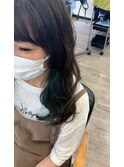 【札幌平岡 デザインカラー(インナーカラー)】 千葉奈美子