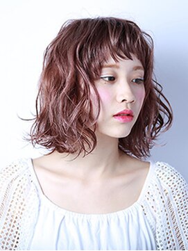 トップヘアー アヴェニュー 刈谷(TOPHAIR Avenue) ドロップガール/ボブパーマ/前髪パーマ/ニュアンスカラー