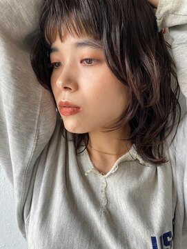 レックス 中野(rex) セミウェットウェーブオリーブカラー[中野/中野駅]