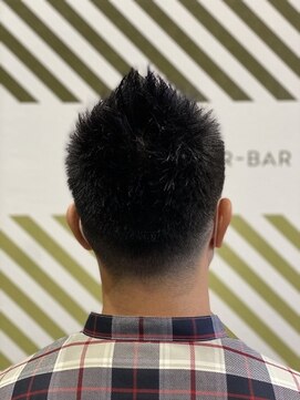 ソフトモヒカン L バーバーバー 千葉 Barber Bar のヘアカタログ ホットペッパービューティー
