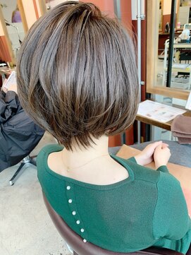 ルーファス 恵比寿 渋谷(Ruufus) 小顔ヘルシーレイヤーショート【Ruufus恵比寿渋谷】31578