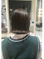 シザーズトリックス ノーブル(scissorstrix Noble)&nbsp;外ハネボブ×パープルグレージュ