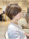 【大人かわいい20代30代40代美髪くびれショート】