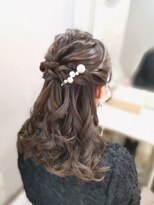 ヘアセットサロン ミント(Hair set salon MINT)&nbsp;ルーズハーフアップ