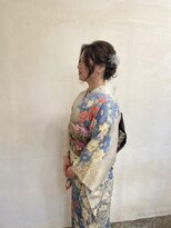 スロウ(sloe) お呼ばれヘアセット着付け