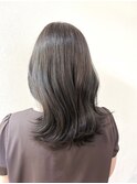 透明感グレージュ♪