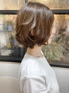 ニット 銀座(knit) 《knit銀座 佐野元気》20代30代40代ショートボブ丸み前下がり