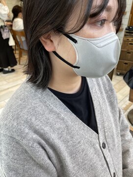 ネオリーブ アンド 渋谷店(Neolive &) 【Neolive＆渋谷店】ちらっと見えるインナーカラー