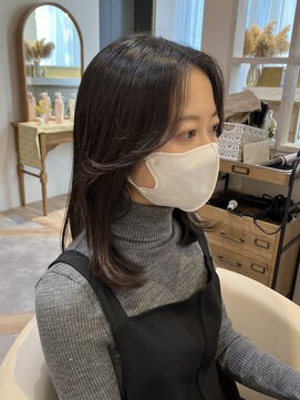 アンド ラ ブランシュ(&.La Blanche) 大宮/髪質改善/ヘッドスパ/ミディアム/韓国ヘア