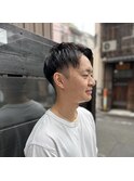 ツーブロックアップバング