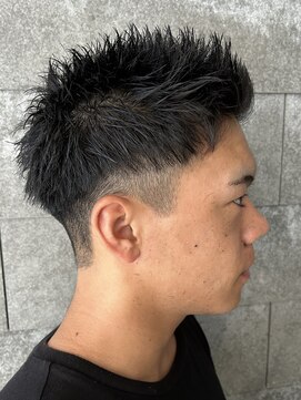 ニアウ 伊勢崎連取店(Niau) メンズマッシュパーマツイストスパイラルパーマ波巻きパーマ