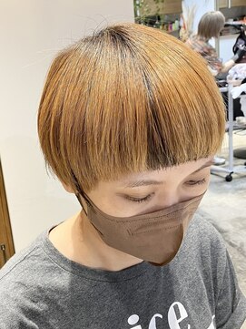 ナルヘアー 越谷(Nalu hair) 30代40代50代越谷/マッシュショート/2ブロック/刈り上げ