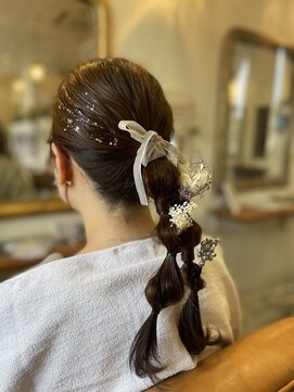 ラソヘアーオアシス(Laso hair oasis) お呼ばれヘア
