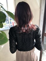 モワ 仙台(Mois)&nbsp;レッドブラウンレイヤー/髪質改善似合わせカットイメチェン/仙台