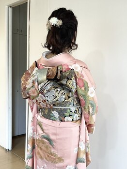 【JR芦屋駅徒歩5分】振袖/袴/成人式/卒業式/結婚式/七五三/前撮り/後撮りなどお任せください♪早朝受付OK◎