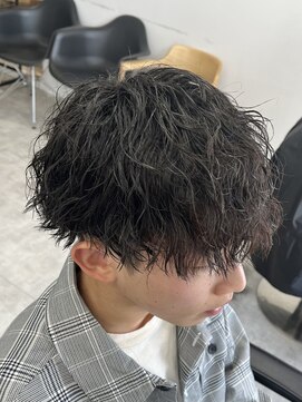 ラヴィズムバイフィフス(LUVISM by fifth) ツイストスパイラルパーマ縦落ちパーマ新潟メンズパーマ万代新潟