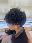波巻きスパイラルパーマ メンズパーマ 南千住 三ノ輪