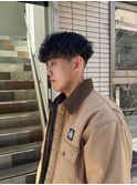 波巻きパーマ/メンズカット/メンズパーマ/ダウンパーマ