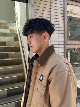 ゴーズゴードットビー 吉祥寺(go s go .b) 波巻きパーマ/メンズカット/メンズパーマ/ダウンパーマ