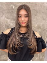 キング 枚方店(K!ng) 縮毛矯正髪質改善ハイライトレイヤーカット枚方美容室エクステ