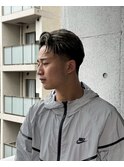 ラフサイドパート×メッシュ/フェード/ビジネスパーソン向け