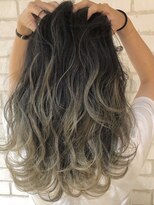 ディーバ 池袋東口(D.I.E.V.A)&nbsp;10代20代30代大人可愛い海外風ハイレイヤー艶髪オリーブアッシュ