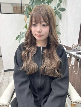 ベルヘアーデザイン 堺東(Belle hair Design) レイヤーカット/外国人風/レイヤー/ブリーチなしカラー/堺東