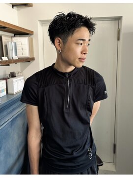 クイン(qin) スパイキーボックスショート