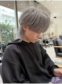 ホワイトシルバー/マッシュウルフ