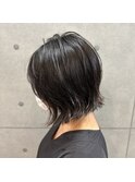 切りっぱなしボブ
