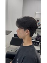 ステージ(STAGE)&nbsp;ダウンパーマ　ニュアンスパーマ　センターパート