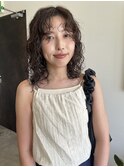 【杏】パーマ