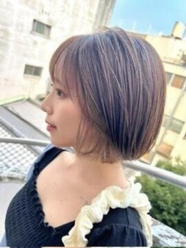 カスミ 霞(KASUMI) 夏感!インナーショーボブ。 20代/30代/夏/インナー/イルミナ