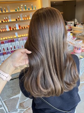 アチーブティルスマートサロン 豊川末広通店(achieve till Smart Salon) #透明感カラー