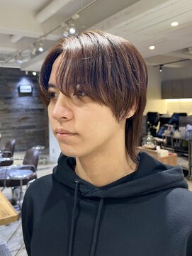 アイドットプラスフェリシア 表参道(i.+FERiCIA.) メンズウルフカット/センターパートウルフ/中性ウルフカット