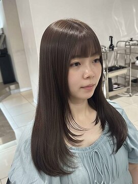 ノア(no_a) 【四条烏丸】透明感ショコラブラウン×レイヤー