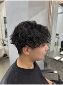 波巻きパーマ/メンズパーマ