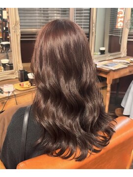 グリー ヘアープロデュース(Gree hair produce) レイヤー×ピンクベージュ