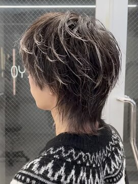 ニコトウキョウ 新宿(nico TOKYO) メンズウルフデザインカラーホワイトカラー襟足あり